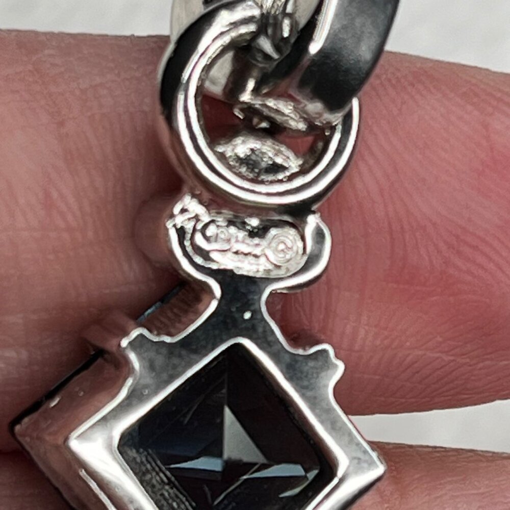 Christian Dior Vintage Cross Pendant With Multicolor Crystals & Certificate Of A - Picture 3 of 10